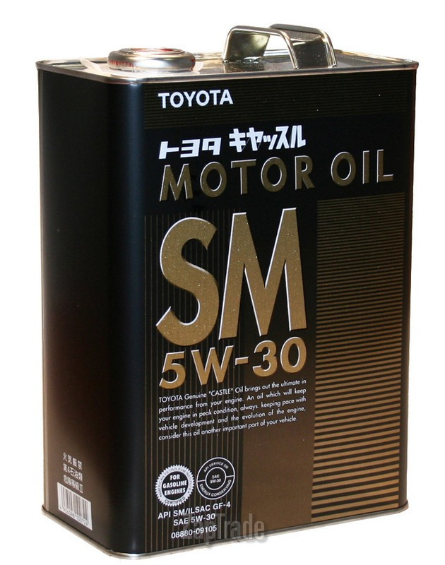 ������ �������� ����� Toyota SM 5W-30,  � ��������-�������� � ������