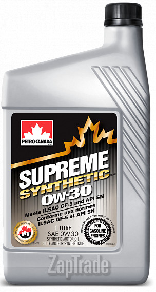 ������ �������� ����� Petro-canada Supreme Synthetic,  � ��������-�������� � ������