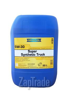������ �������� ����� Ravenol Super Synthetic Truck,  � ��������-�������� � ������