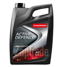 ������ �������� ����� Champion oil ACTIVE DEFENCE 10W40 B4 DIESEL,  � ��������-�������� � ������