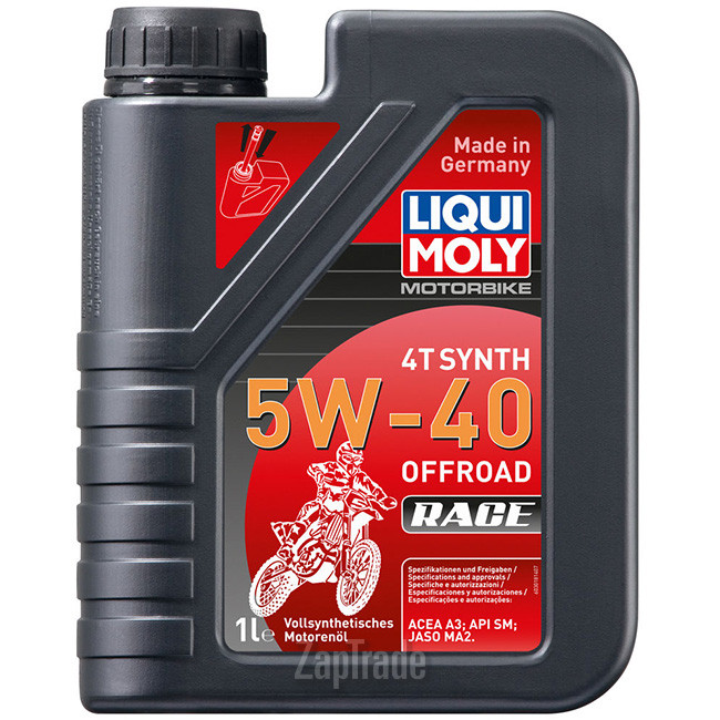 ������ �������� ����� Liqui moly Motorbike 4T Synth Offroad Race,  � ��������-�������� � ������