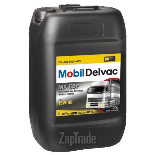 ������ �������� ����� Mobil Delvac MX ESP,  � ��������-�������� � ������