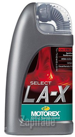 ������ �������� ����� Motorex Select LA-X,  � ��������-�������� � ������