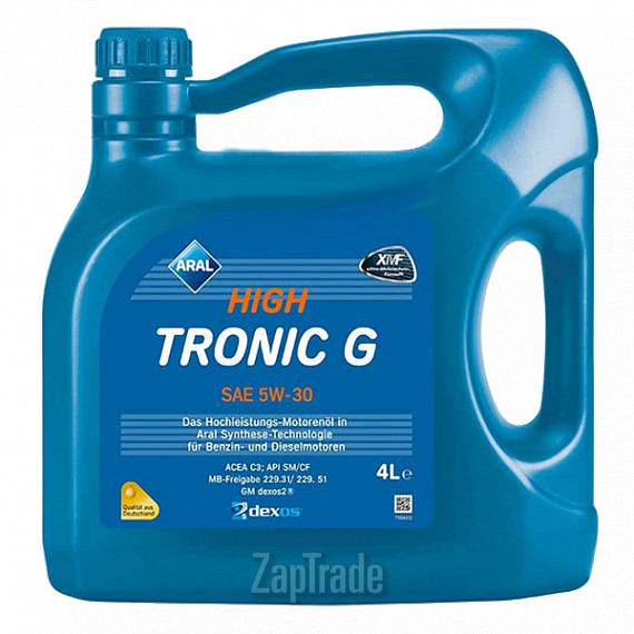 ������ �������� ����� Aral HighTronic G,  � ��������-�������� � ������