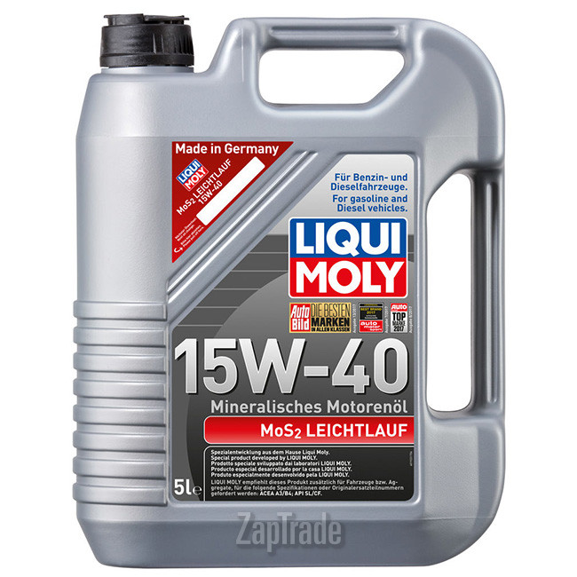 ������ �������� ����� Liqui moly MoS2 Leichtlauf,  � ��������-�������� � ������