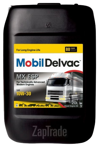 ������ �������� ����� Mobil Delvac MX ESP,  � ��������-�������� � ������