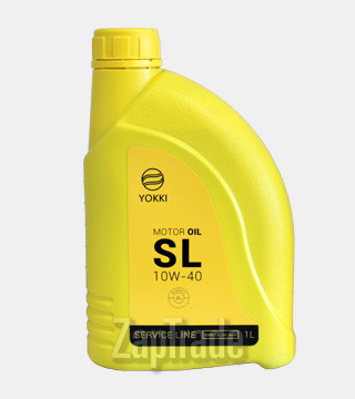 ������ �������� ����� Yokki SAE 10W40 API SL (service line),  � ��������-�������� � ������