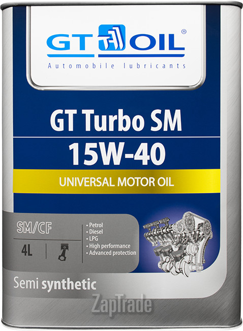 ������ �������� ����� Gt oil GT Turbo SM,  � ��������-�������� � ������