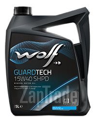 ������ �������� ����� Wolf GUARDTECH 15W40 SHPD,  � ��������-�������� � ������