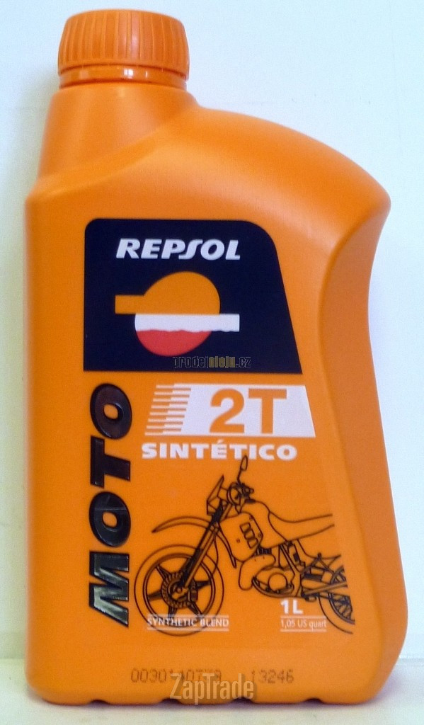 ������ �������� ����� Repsol MOTO SINTETICO 2 T,  � ��������-�������� � ������