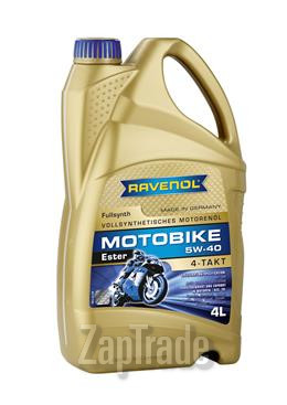 ������ �������� ����� Ravenol Motobike 4-T Ester,  � ��������-�������� � ������
