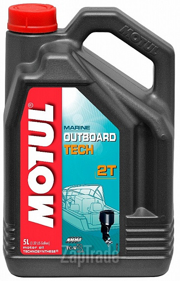 ������ �������� ����� Motul Outboard Tech 2T,  � ��������-�������� � ������