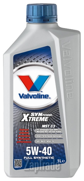 ������ �������� ����� Valvoline SYNPOWER XTREME MST SAE C3 5W-40, 1�,  � ��������-�������� � ������