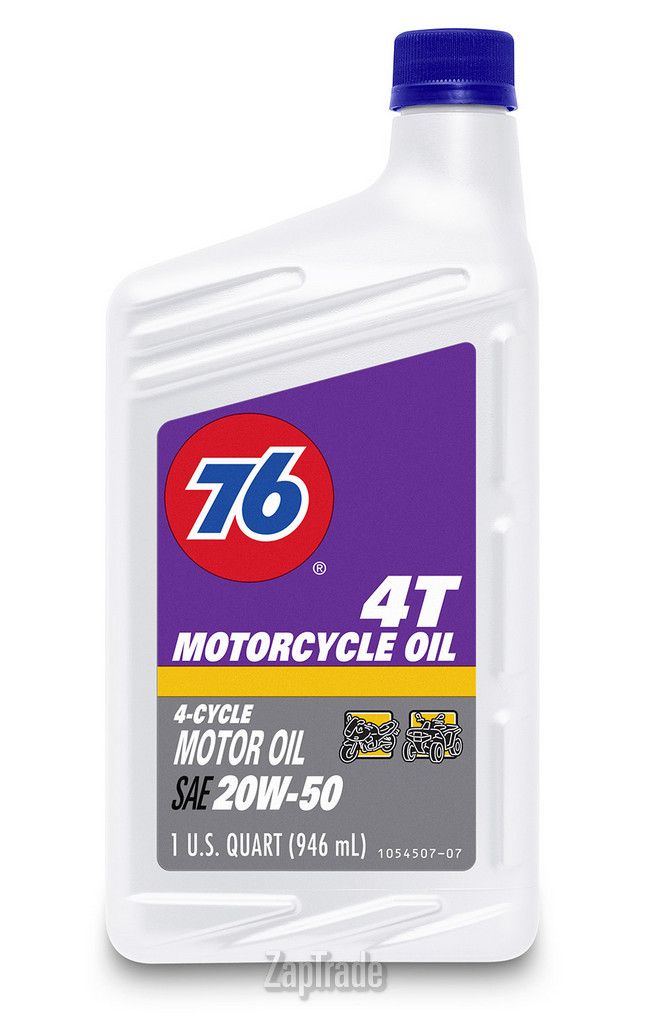 ������ �������� ����� 76 4T Motorcycle Oil,  � ��������-�������� � ������