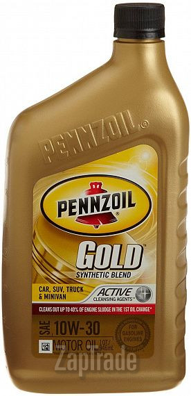 ������ �������� ����� Pennzoil Gold Synthetic Blend Motor Oil,  � ��������-�������� � ������