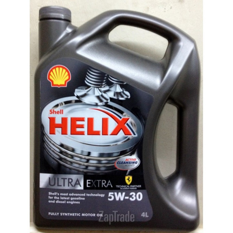 ������ �������� ����� Shell Helix Ultra Extra,  � ��������-�������� � ������