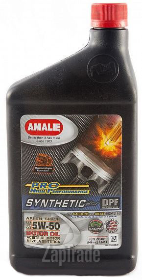 ������ �������� ����� Amalie PRO High Performance Synthetic,  � ��������-�������� � ������