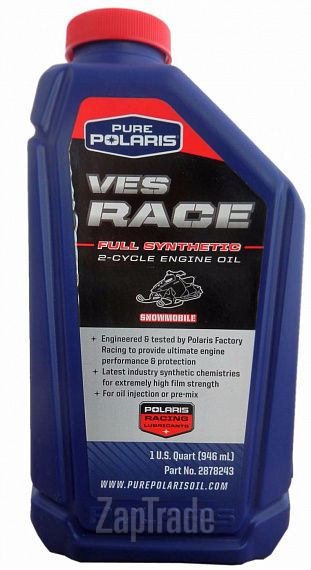 ������ �������� ����� Polaris VES Race Full Synthetic 2-cycle Oil,  � ��������-�������� � ������