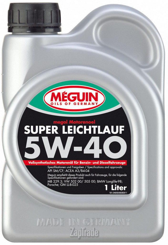 ������ �������� ����� Meguin Megol Motorenoel Super Leichtlauf,  � ��������-�������� � ������