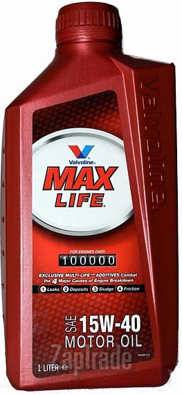������ �������� ����� Valvoline Maxlife,  � ��������-�������� � ������