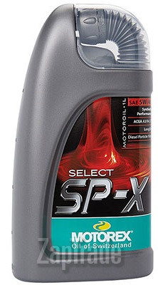 ������ �������� ����� Motorex Select SP-X,  � ��������-�������� � ������