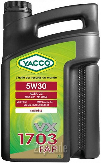 ������ �������� ����� Yacco VX 1703 FAP,  � ��������-�������� � ������