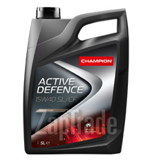 ������ �������� ����� Champion oil ACTIVE DEFENCE 15W40,  � ��������-�������� � ������