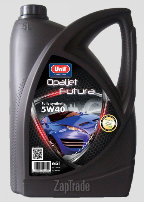 ������ �������� ����� Unil OPALJET FUTURA 5W40,  � ��������-�������� � ������