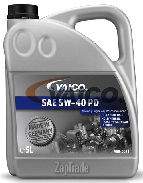 ������ �������� ����� Vaico 5 W-40 PD,  � ��������-�������� � ������