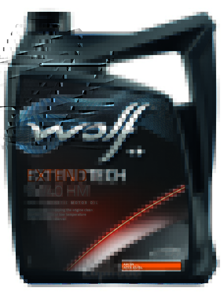 ������ �������� ����� Wolf EXTENDTECH 5W40 HM,  � ��������-�������� � ������