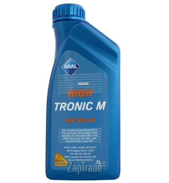 ������ �������� ����� Aral HighTronic M,  � ��������-�������� � ������