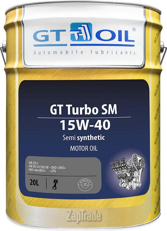 ������ �������� ����� Gt oil GT Turbo SM,  � ��������-�������� � ������