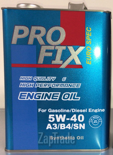 ������ �������� ����� Profix 5W-40 A3/B4,  � ��������-�������� � ������