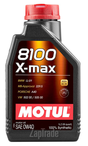 ������ �������� ����� Motul 8100 X-max,  � ��������-�������� � ������