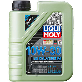 ������ �������� ����� Liqui moly ��-������������� �������� ����� Molygen New Generation 10W-30,  � ��������-�������� � ������
