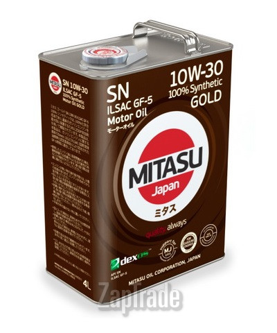 ������ �������� ����� Mitasu GOLD�SN�10W-30�ILSAC GF-5 Dexos 1,  � ��������-�������� � ������