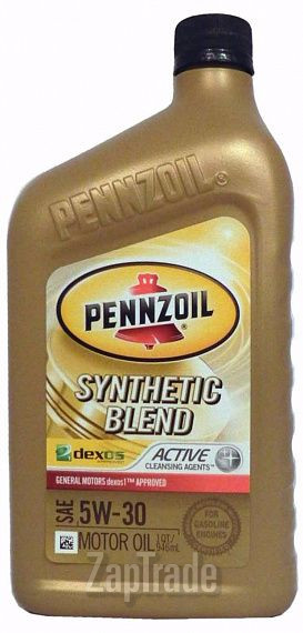 ������ �������� ����� Pennzoil Synthetic Blend,  � ��������-�������� � ������