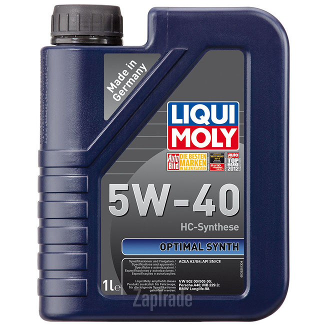 ������ �������� ����� Liqui moly Optimal Synth,  � ��������-�������� � ������