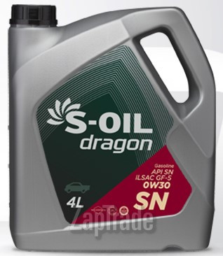 ������ �������� ����� S-oil DRAGON SN,  � ��������-�������� � ������