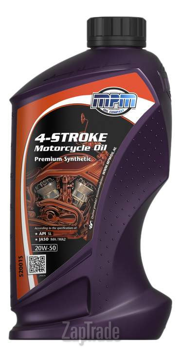 ������ �������� ����� Mpm oil 4-Stroke Motorcycle Oil Premium Synthetic,  � ��������-�������� � ������