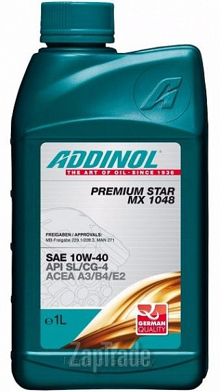 ������ �������� ����� Addinol Premium Star MX 1048,  � ��������-�������� � ������