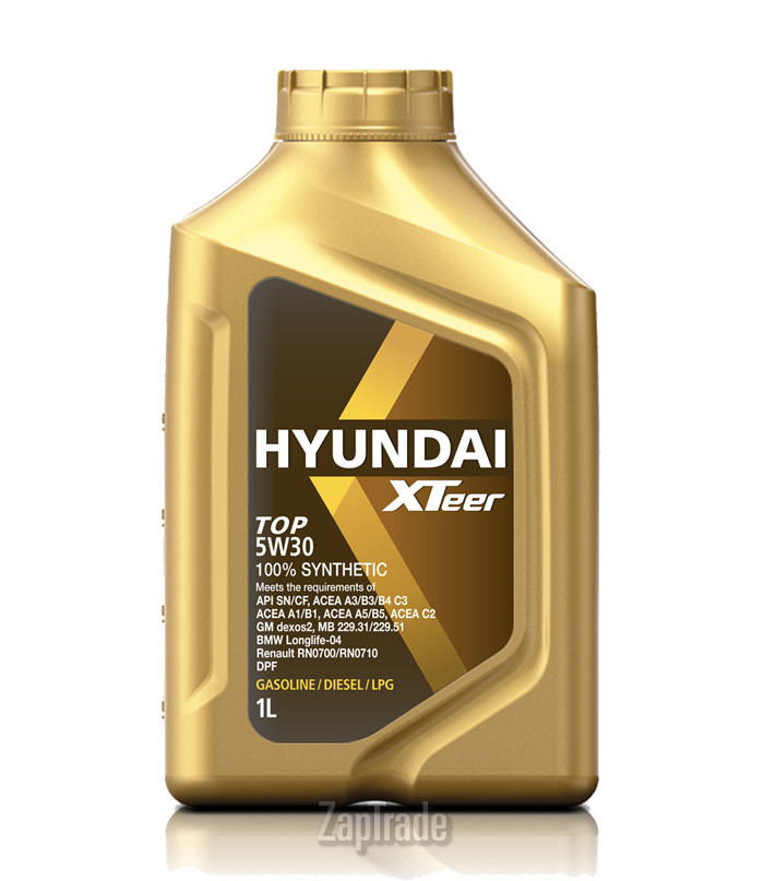 ������ �������� ����� Xteer TOP 5w30,  � ��������-�������� � ������