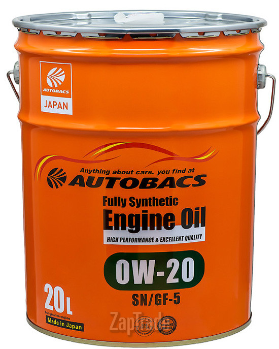 ������ �������� ����� Autobacs ENGINE OIL 0W-20,  � ��������-�������� � ������
