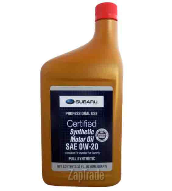 ������ �������� ����� Subaru SYNTHETIC OIL,  � ��������-�������� � ������