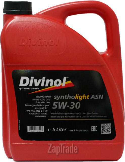 ������ �������� ����� Divinol Syntholight ASN 5W30,  � ��������-�������� � ������