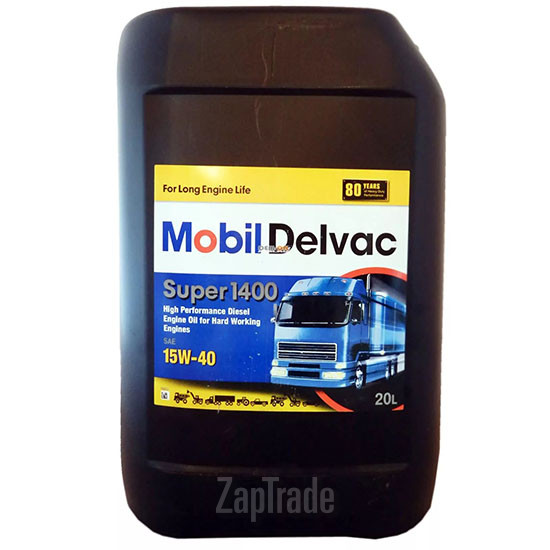 ������ �������� ����� Mobil Delvac Super 1400,  � ��������-�������� � ������