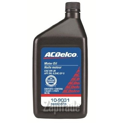 ������ �������� ����� Ac delco Motor Oil SAE 5W-20,  � ��������-�������� � ������