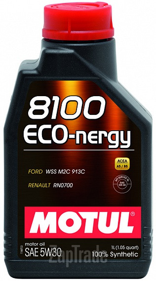 ������ �������� ����� Motul 8100 ECO-NERGY,  � ��������-�������� � ������