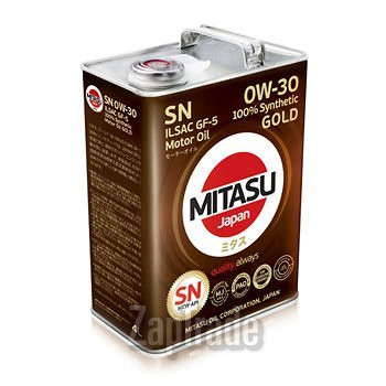 ������ �������� ����� Mitasu GOLD 0W-30,  � ��������-�������� � ������