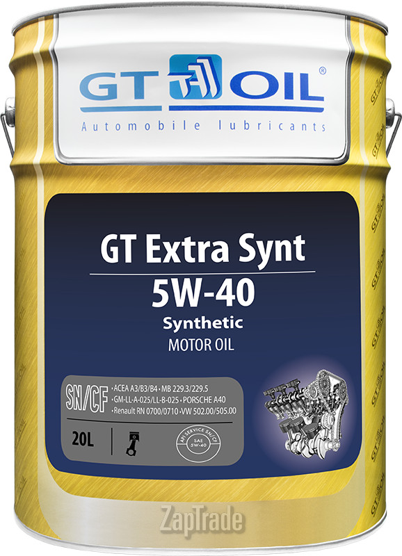 ������ �������� ����� Gt oil GT Extra Synt,  � ��������-�������� � ������